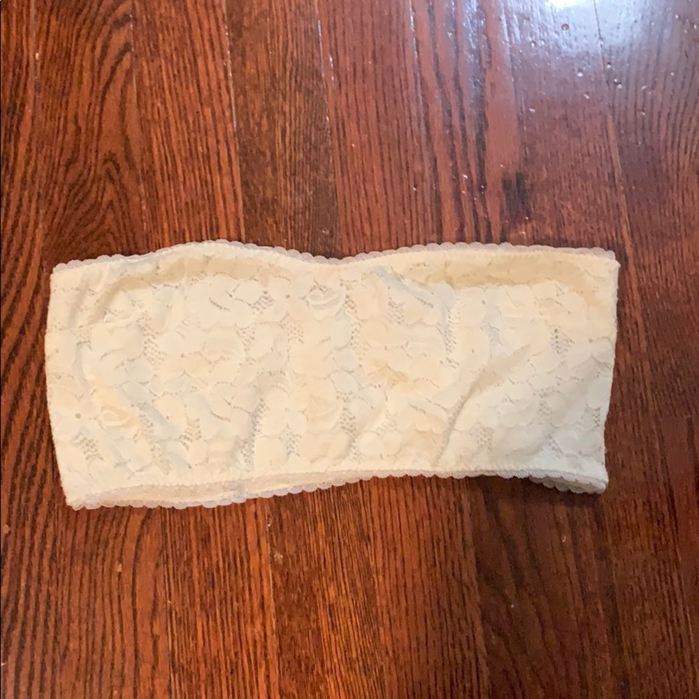 Cream Lace Bandeau